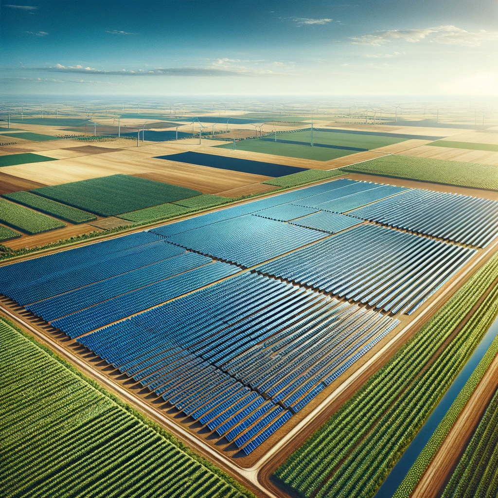 Comment fonctionne une ferme solaire ?