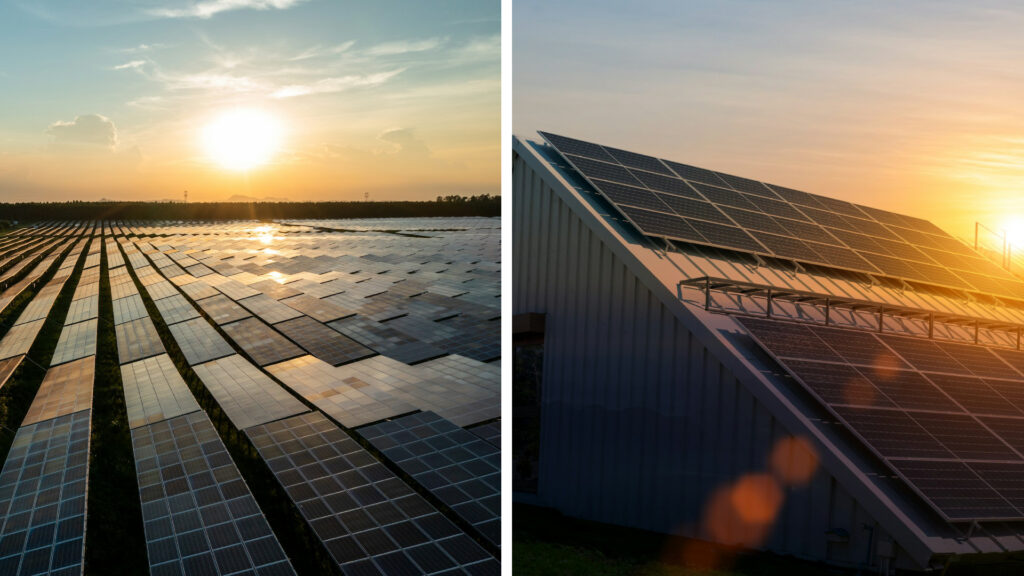 Panneau solaire sol vs toiture